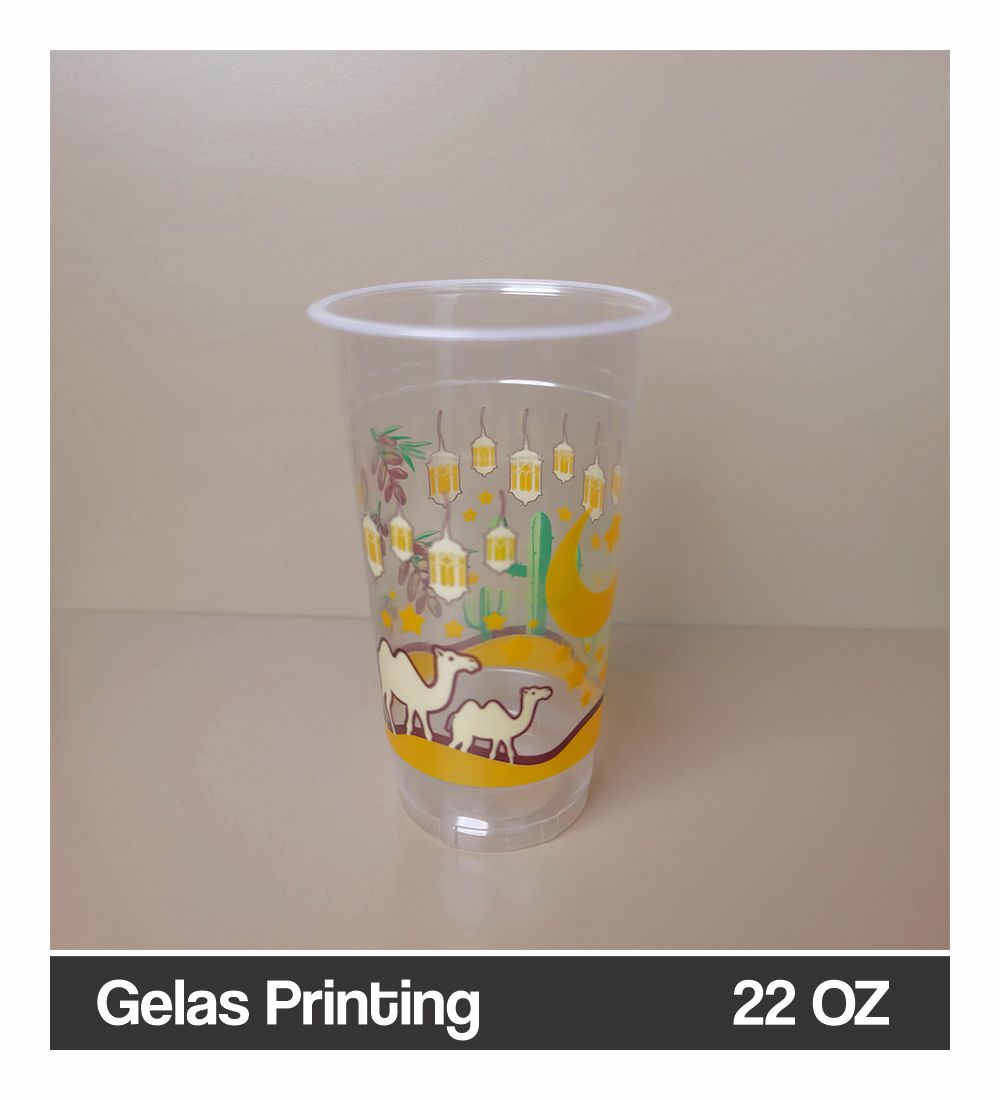 Gelas Printing 22 OZ Ramadhan 2