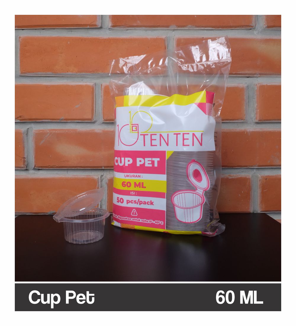 CUP PET Tenten 60 ML